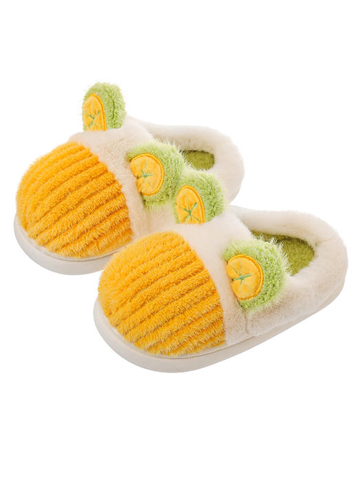 拖鞋冬儿童男女童卡通居家亲子鞋厚底保暖包跟宝宝棉拖鞋 ch25 商品图3