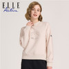 ELLE Active 秋冬新款女士卫衣特色领口休闲百搭柔软套头衫 商品缩略图0
