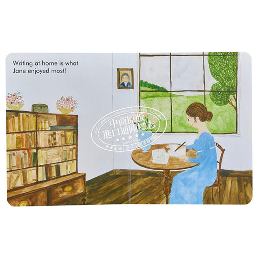 【中商原版】Little People Big Dreams Jane Austen 小人物大理想初阶系列 简奥斯丁 纸板书 儿童绘本 故事图画书 英文原版 商品图7