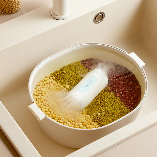 【小程序】小熊果蔬清洗机家用洗菜净化器双核无线洗水果神器 SJQ-B09F5 白色 商品图8