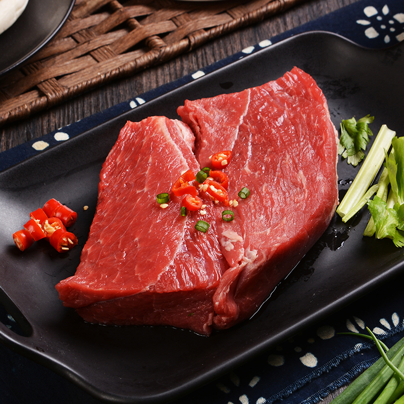 【恒都鲜肉】小公牛冷鲜牛里脊500g