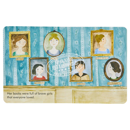 【中商原版】Little People Big Dreams Jane Austen 小人物大理想初阶系列 简奥斯丁 纸板书 儿童绘本 故事图画书 英文原版 商品图8