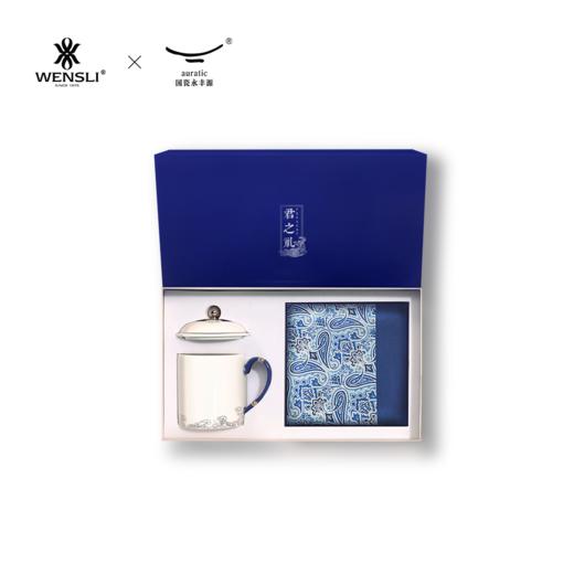 WENSLI/万事利 君之礼-龙吟套装（真丝长巾） 商品图4