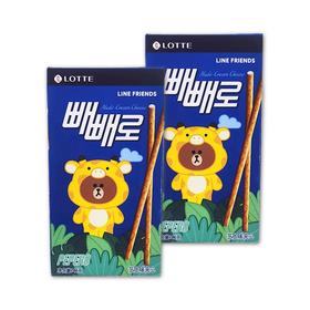 【捆绑】乐天 派派乐芝士夹心饼干棒46g*2