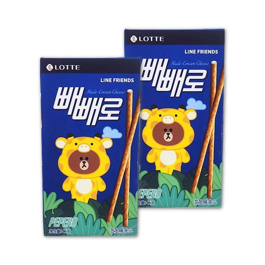 【捆绑】乐天 派派乐芝士夹心饼干棒46g*2 商品图0