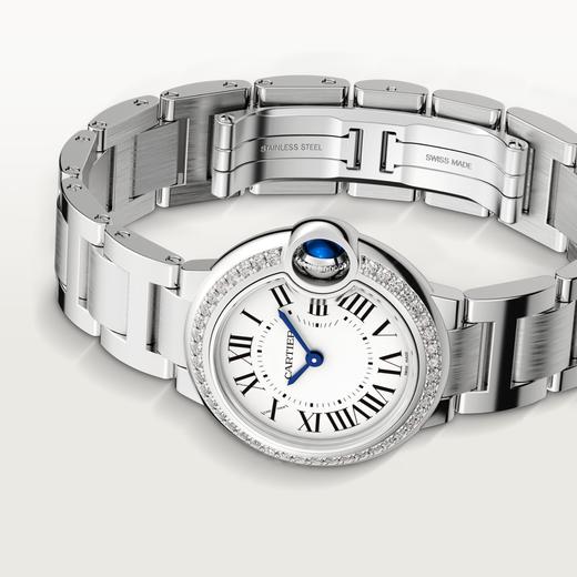 卡地亚 Cartier 蓝气球腕表 28毫米 精钢 石英 W4BB0015 商品图1