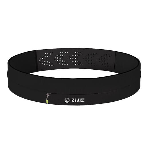 ZiJKZ子泽 运动腰包 男女款健身跑步手机袋多功能跑步旅行包 黑色 Zi-Y01 商品图3