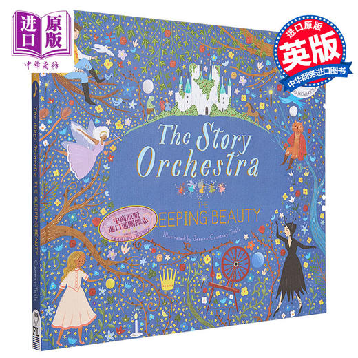 【中商原版】The Story Orchestra Sleeping Beauty Tchaikovsky 故事管弦乐队睡美人 柴可夫斯基 音乐童话 古典乐发声书绘本 商品图0