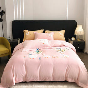 【多样屋专柜】-多样屋元气鸭牛奶绒四件套被子用品被罩