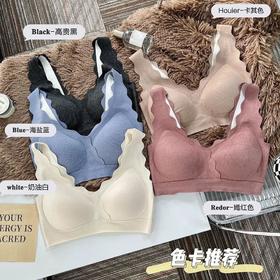 【内衣界的绝绝子！解压无痕还亲肤】SSEMMY秋冬无痕德绒磨毛暖感内衣无钢圈舒适保暖宽肩带背心固定杯文胸女