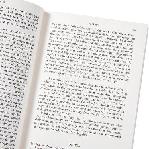 【中商原版】福柯 临床医学的诞生 英文原版 The Birth of the Clinic An Archaeology of Medical Perception Michel Foucaul 商品图3