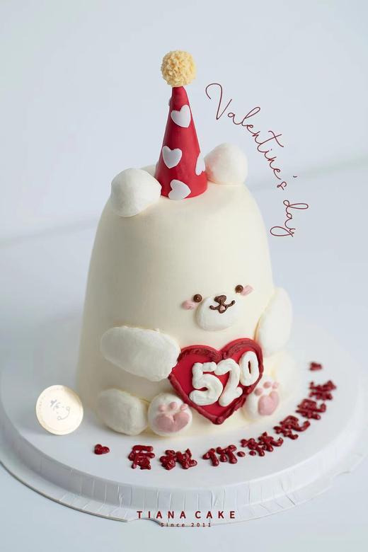 【立体红丝绒造型蛋糕】心动信号 商品图3