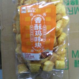 穆先生香酥鸡味块袋装200g
