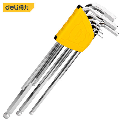 得力DL2175特长球头内六角组套 商品图0