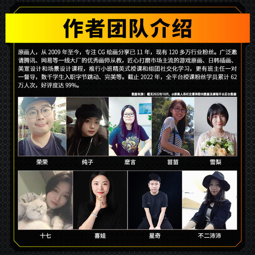 游戏动漫绘画原理与技法精解 线条构图透视色彩光影造型质感 原画人游戏动漫绘画教程书CG板绘插画人体结构原理临摹画册 商品图1