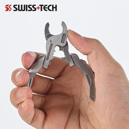 多功能工具钳子SWISS TECH瑞士科技户外9合1钥匙扣迷你折叠小装备 商品图1