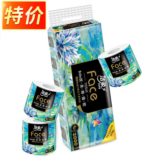 BJ203-10洁柔艺术系列卷纸200g*10卷装 商品图1