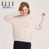 ELLE Active 秋冬新款女士卫衣特色领口休闲百搭柔软套头衫 商品缩略图2