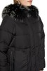 YBB 黑色毛领绗缝羽绒服 8096 商品缩略图2