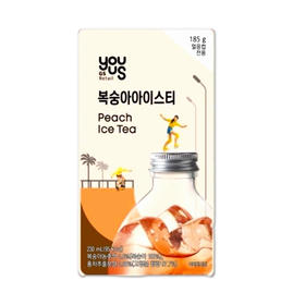 友施桃子味冰红茶饮料230ml 