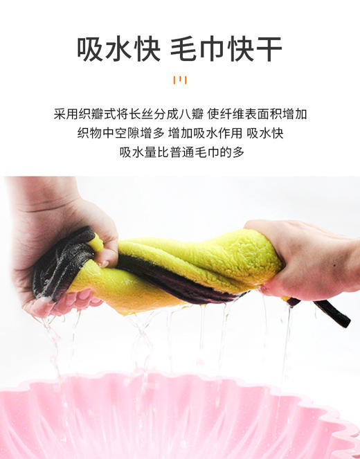 宠物吸水毛巾 洗澡浴巾 犬猫通用 商品图2
