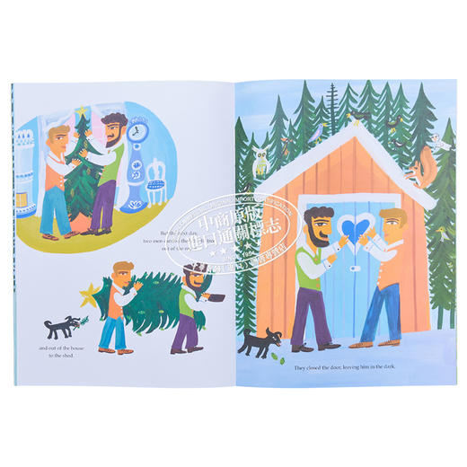 【中商原版】The Little Fir Tree 小杉树 改编自汉斯·克里斯汀·安徒生的原创故事 英文原版 进口原版 4岁到7岁 儿童图画书 Christopher Corr 商品图8