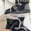 机车雪地靴-黑色 商品缩略图5