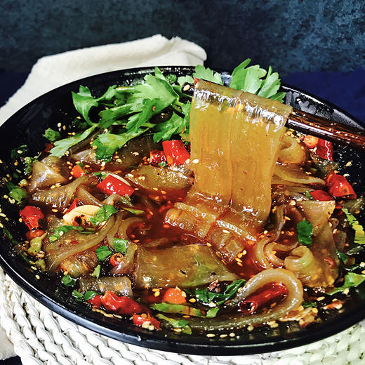 严选 | 袁鲜火锅粉宽粉266g*5袋 成都牛油火锅底料 调料速食川粉红薯粉 宿舍免煮 商品图1