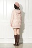 ELLA JADE 珍珠粉兜帽绗缝羽绒外套 3715 商品缩略图1