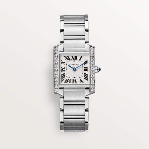 卡地亚 Cartier Tank Française腕表 中号 精钢 石英 W4TA0009 商品图0