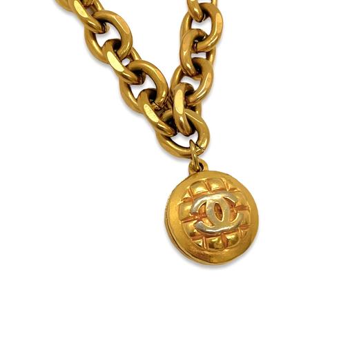 在途4周到｜Gigi Paris-Chanel-中古纽扣 粗链 项链［法国设计师］ 商品图2