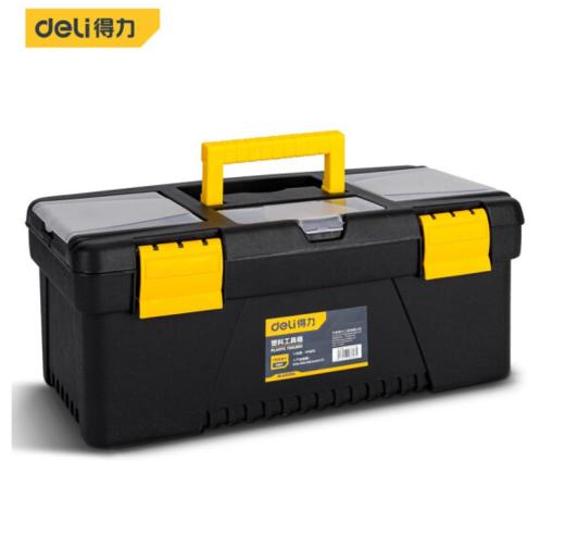 得力时尚款工具箱(黄） 商品图0