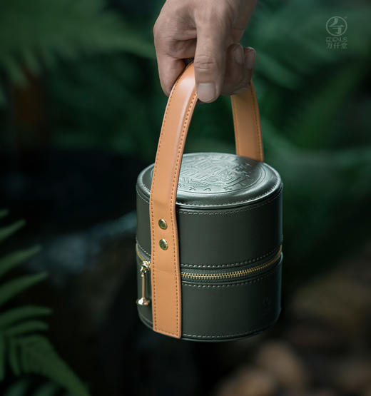 【家杂特推】万仟堂  三星堆·快客杯（绿斑釉） 商品图3