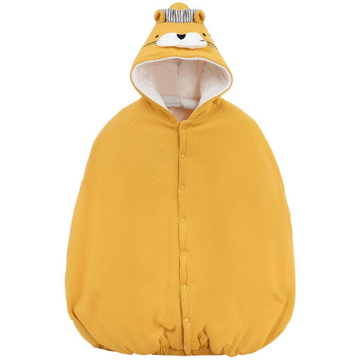 【两种穿法 潮萌时尚】婴儿斗篷披风宝宝秋冬外出服儿童防风抱被0-6月 商品图4