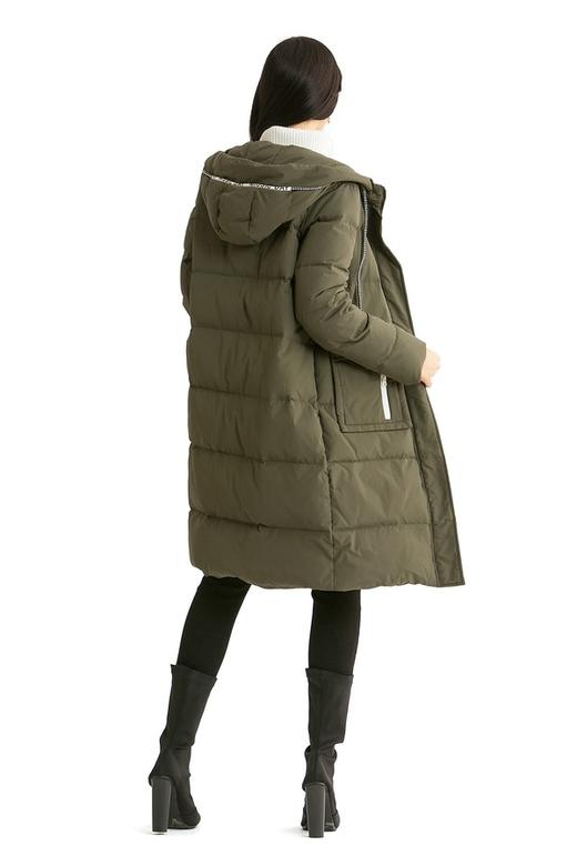 CENCH EDITION 豆沙绿连帽羽绒服 451 商品图5