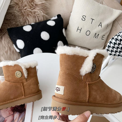 迷你贝莉（按扣款）-栗色 商品图4