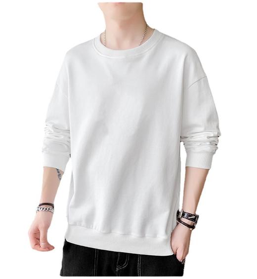 【潮流百搭加厚时尚男卫衣】纯棉男士厚款卫衣长袖秋冬季2022新款卫衣圆领男生美式上衣外套潮 商品图4