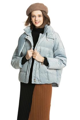 ELLA JADE 蓝色短款羽绒服 4192