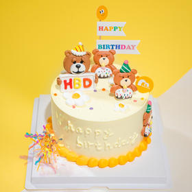 熊萌萌 · 动物奶油蛋糕