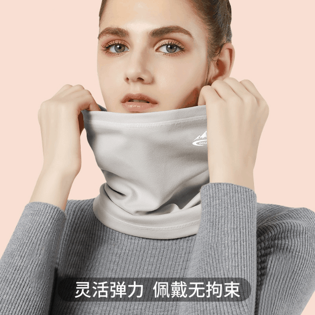 【第二件半价❗️1件=面罩+围巾+帽子】多功能蓄热锁温德绒围脖，防风保暖，百搭时尚，男女同款❗️加绒加厚护颈户外骑行头套韩版口父亲节礼物新年礼盒年货礼盒
