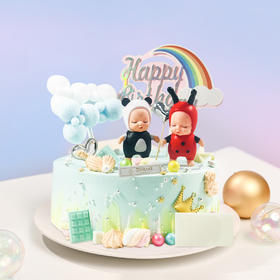 盲盒比伯娃娃海底宝宝1-2磅