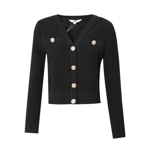 VIMAGE纬漫纪秋季新款百搭修身显瘦开衫外套V1813416 商品图6