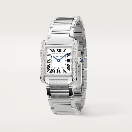 卡地亚 Cartier Tank Française腕表 中号 精钢 石英 W4TA0009 商品图1