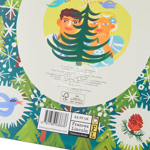 【中商原版】The Little Fir Tree 小杉树 改编自汉斯·克里斯汀·安徒生的原创故事 英文原版 进口原版 4岁到7岁 儿童图画书 Christopher Corr 商品图3