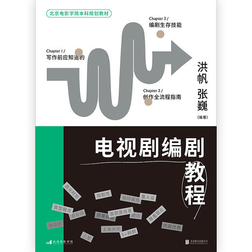 后浪新书 电视剧编剧教程 北京电影学院老师打造教程 来自编剧的创作全流程教学 商品图1