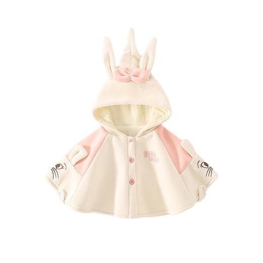 【俏皮魔法兔婴儿斗篷】秋冬季外出防风小外套加厚魔法兔可爱小童加绒宝宝披风 商品图4