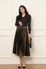 CENCH EDITION 复古丝绒百褶裙 400 商品缩略图1