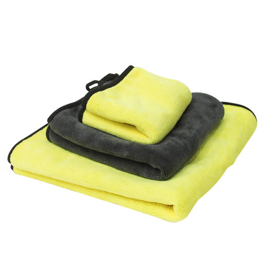 美国爱肯吸水毛巾 I Care麂皮宠物美容洗澡毛巾 加厚超吸水巾猫咪狗狗洗澡巾【颜色随机】 商品图5