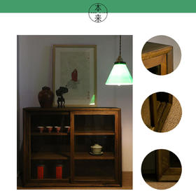 景德镇本来家居 TLCC0002-通体推门小柜（无脚）长80cm*宽29cm*高64cm 厂家直发/运费自理/不含税