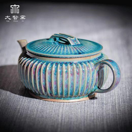 神垕钧瓷大贤窑于大鹏青莲壶礼盒套装 商品图3